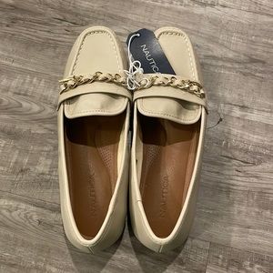 Nautica nude colored loafers. Size 7.5. New with tags, never worn.